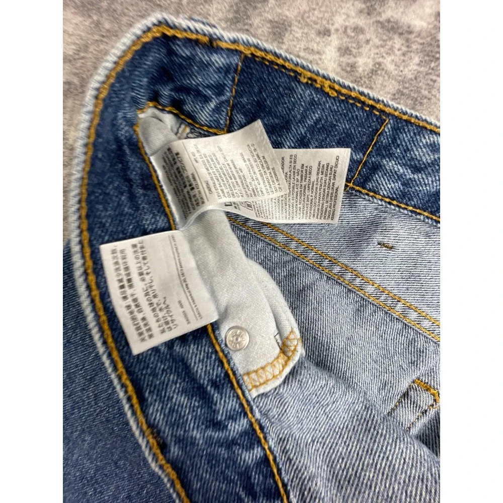 Levi's Mens 38 x 32 517 Boot Cut Jeans Dark Blue Western Workwear
